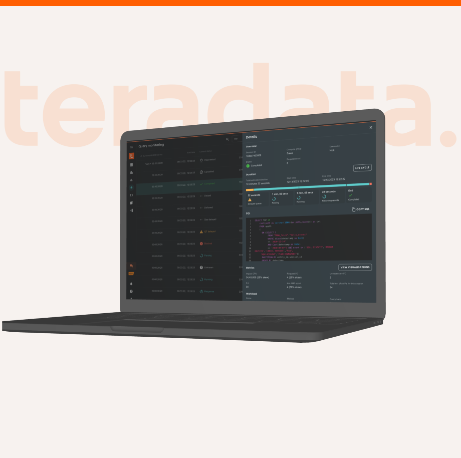 Teradata Active Query Monitoring